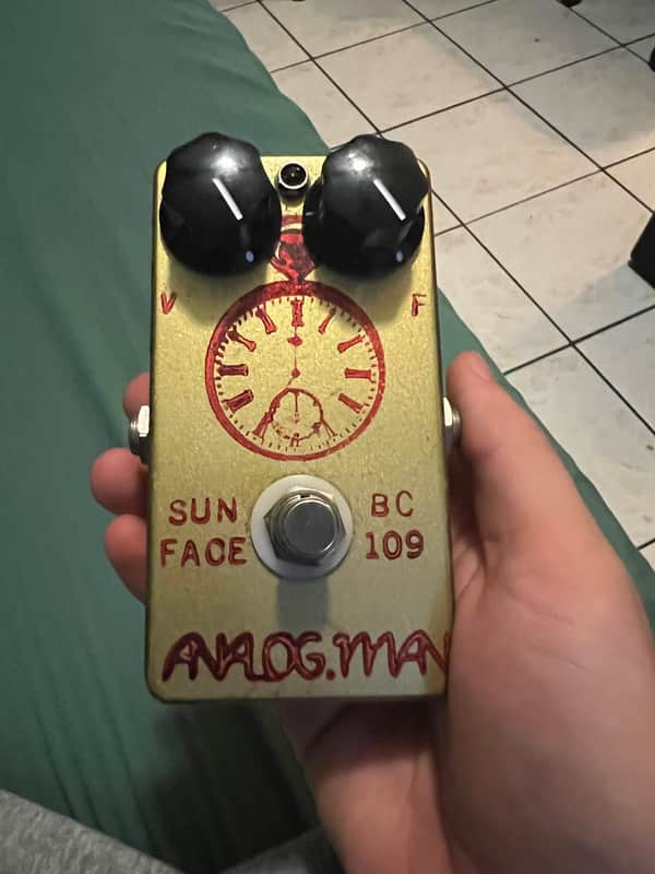 Analogman Sun Face BC109 Silicon Fuzz 2015 image 1