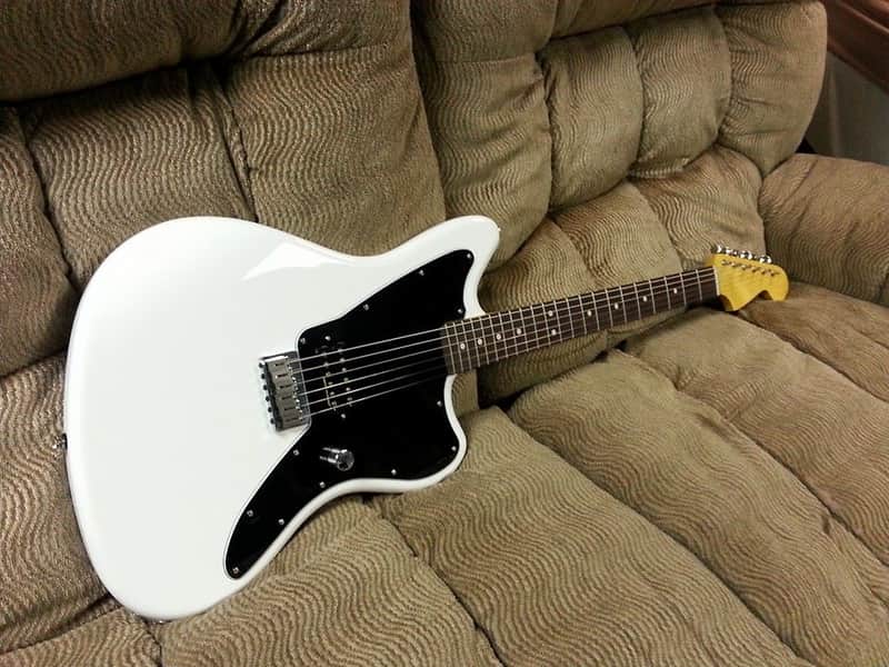 Warmoth Fender Tom Delonge Replica Hardtail Jazzmaster | Reverb