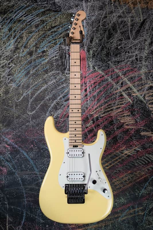 Charvel Pro-Mod So-Cal Style 1 HH FR MPL Vintage White image 1