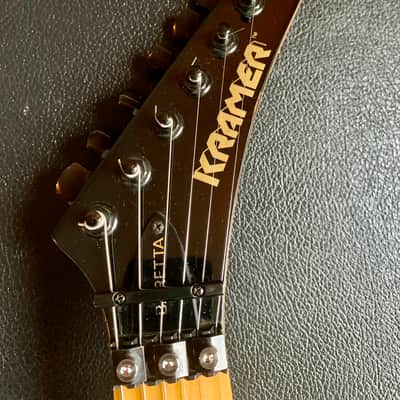Kramer Baretta 1986 - Dennis Kline Beer Graphic - Rare Transition Neck, Maple Fretboard image 5