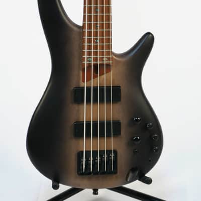 Ibanez SR505ESBD SR Standard 5-String Electric Bass Surreal Dual Black Fade image 6