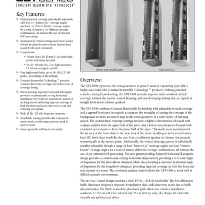 JBL CBT 1000 + CBT 1000E Bundle 2018 - White image 10