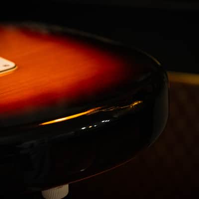 Fender Standard Stratocaster – Brown Sunburst – Maple Fingerboard – Very Good Condition image 11