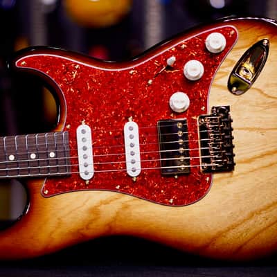Suhr Classic S Custom Natural Burst Rosewood Neck & Gold Package 85898 image 1