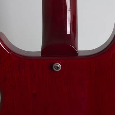 Gibson Les Paul Junior Solid Body Electric Guitar (1960), ser. #0-7205, brown tolex hard shell case. image 15