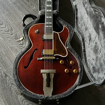 1997 Gibson L-4 CES Winered Spruce Top Figured Maple Back & Sides image 2