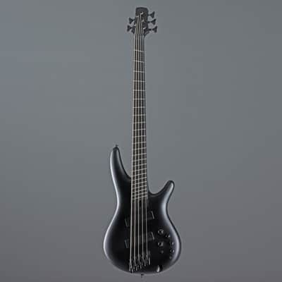Ibanez Iron Label SRMS625EX-BKF Black Flat - 5-String Electric Bass image 10