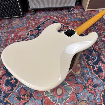 Fender '62 Reissue Jazz Bass JB-62 Vintage Series Olympic White - 2005 CIJ image 5