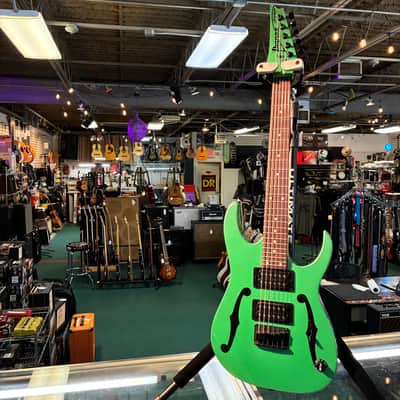 Ibanez Paul Gilbert Mike - Metallic Light Green image 1