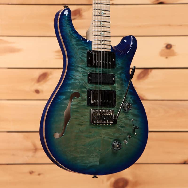Paul Reed Smith Special Semi Hollow Wood Library - Makena Blue - 24 0388174 - PLEK'd image 1