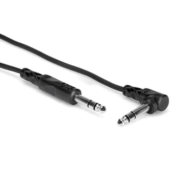 Hosa CSS110R CSS-110R 1/4" TRS to 1/4" Right-Angle TRS - 10'