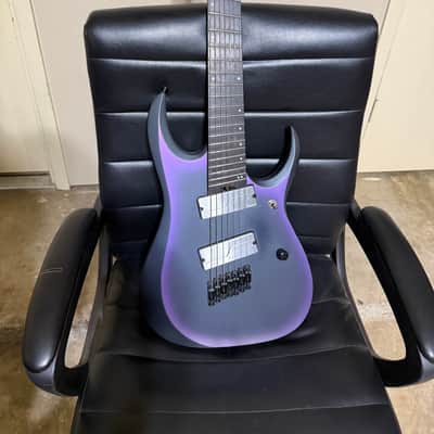 Ibanez RGD71ALMS-BAM Axion Label 2019 - Black Aurora Burst image 5