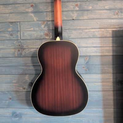 Gretsch G9240 Alligator Round-Neck Mahogany Body Biscuit Cone Resonator Guitar 2010s - 2-Color Sunburst image 4