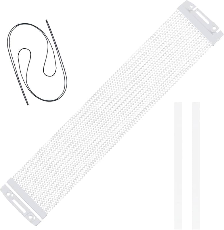 Snare Drum Wires Snare Wire Drum Wire-24 Strand 14 Inch, Snare Drum Accessories with Snare Wire Straps (silver 24 strand) image 1