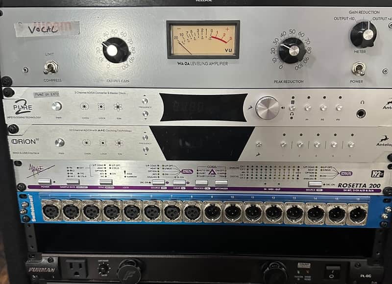 Antelope Audio Pure 2 Mastering AD/DA Converter and Clock 2016 - Present - Silver image 1