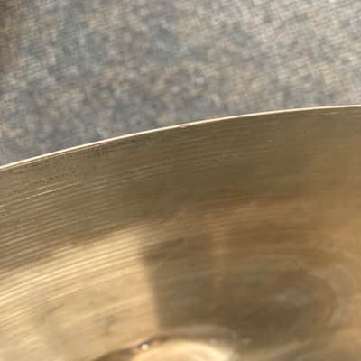 Vintage Zildjian 22" 1970's Thin Stamp A Ride - 2621g (video demo) image 4