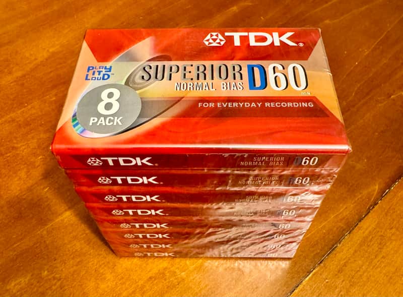 TDK D60 1990s image 1