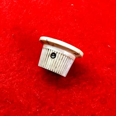 Hofner Tone knob 1960 Cream original vintage set screw Germany 500/2 500/1 ambassador Verithin image 2