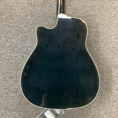 Taylor 214CE Deluxe Limited Edition Black Acoustic Guitar image 8