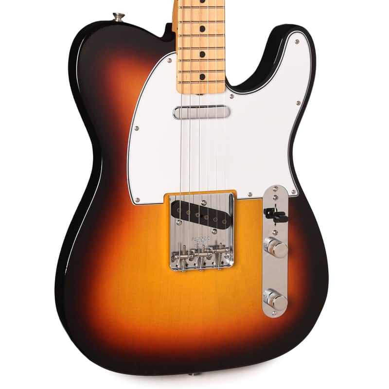- Fender 1966 Telecaster 3-Tone Sunburst