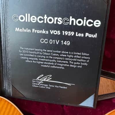 2010 Gibson Les Paul Custom Shop Collectors Choice CC #1 Melvyn Franks Greenie R9 Bild 24