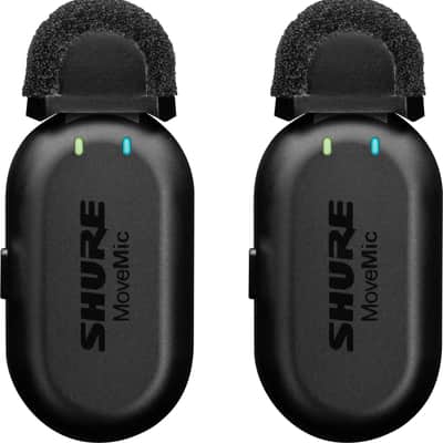 Shure MoveMic Two Lavalier Wireless Microphone System image 2