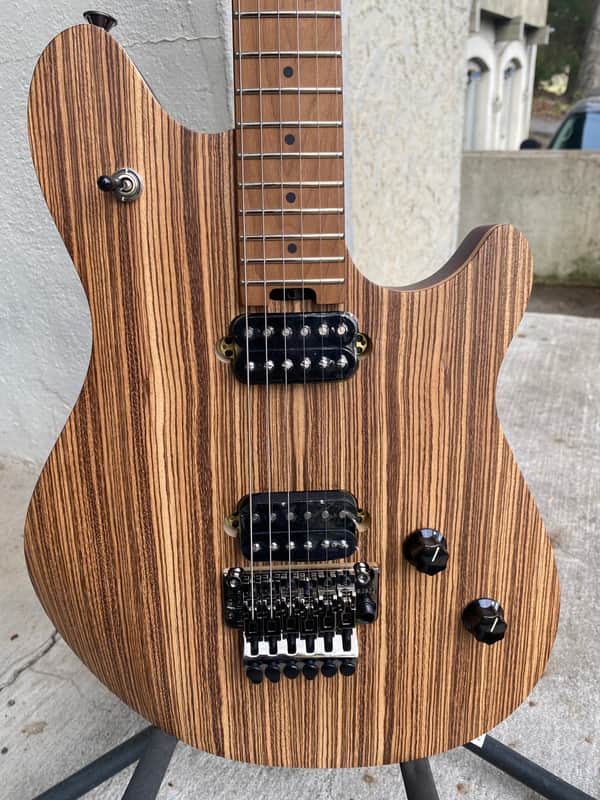 EVH Wolfgang WG Exotic Zebrawood 2022 - Present - Zebrawood Natural image 1