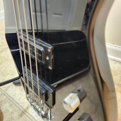 Peavey Foundation USA made 1990s bass guitar with hard case image 7
