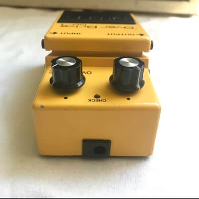 Boss OD-1 Overdrive Long Dash Black Label MIJ 1981 image 7