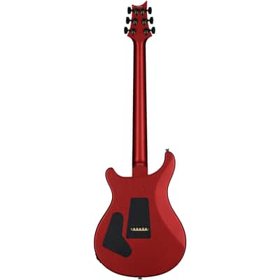 PRS Paul Reed Smith Satin Standard 24 Electric Guitar (with Case), Red Apple Metallic image 4