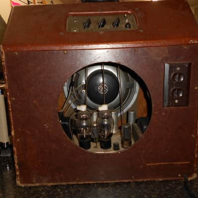 Ampeg Super 800 bass amp 1949 brown image 10