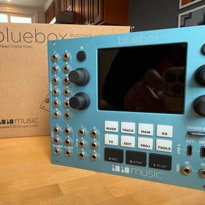1010music Bluebox Eurorack — 12-Track Mixer, Recording, EQ, FX, CV + MIDI image 1