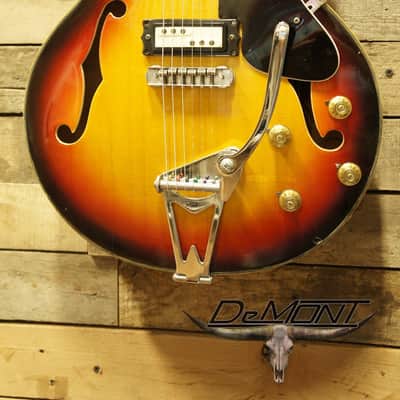 Kimberly VIP6 Tombo Vintage MIJ Japanese Electric Guitar - Restored - w/ hard case image 3