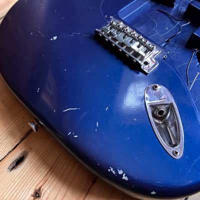 Squier Strat by Fender Affinity Series Stratocaster Guitar Body 2003 Roadworn image 3