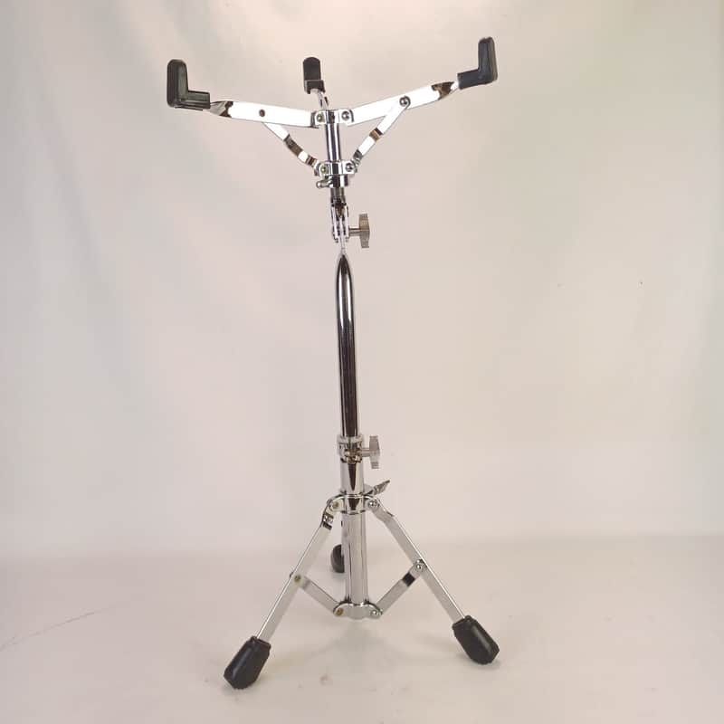 Pearl 70s Snare Drum Stand Single-Braced Tripod + Basket Chrome Plating Vintage image 1