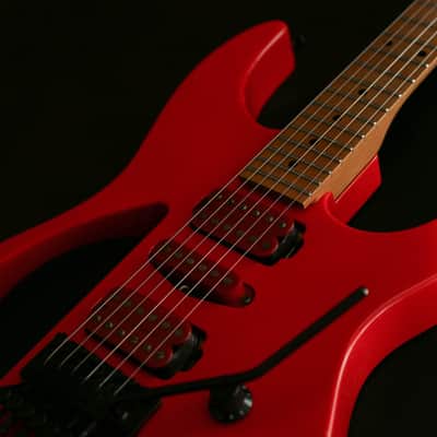 Kramer CK110 Tatsuya Signature Model Red/Orange & Kinsman Hard Case image 3