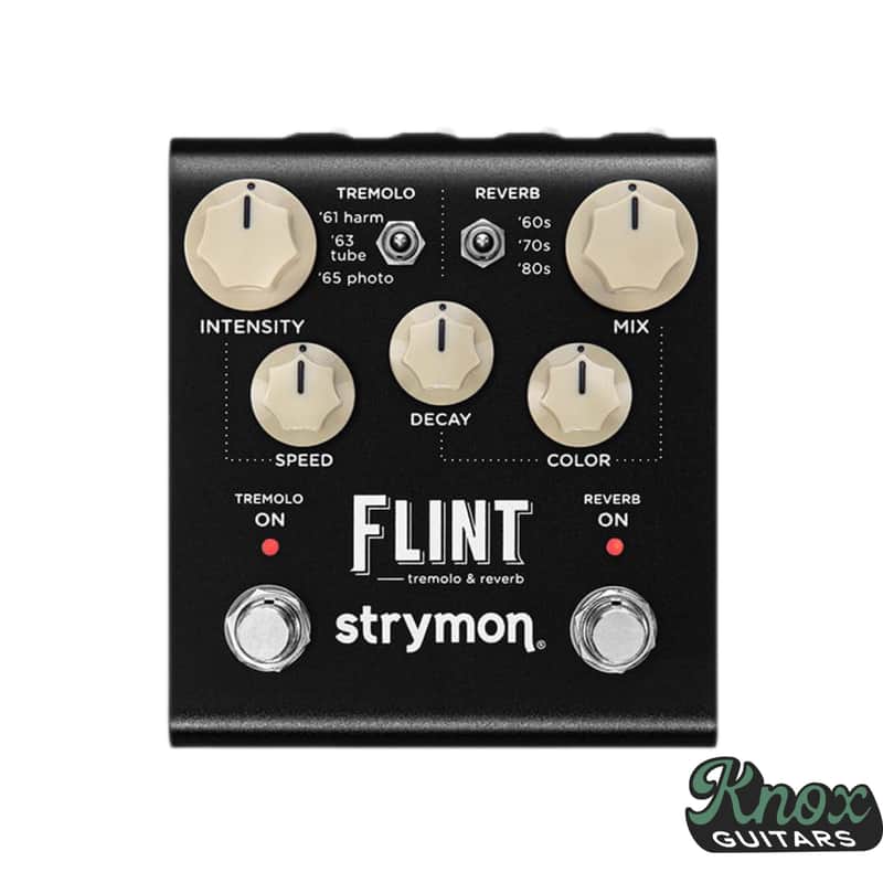 Strymon Flint Reverb and Tremolo V2 2022 - Present - Black image 1