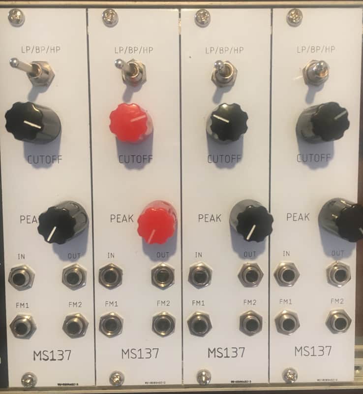 WYWS MS137 Eurorack VCF Lowpass Bandpass Highpass Filter Module 2018 image 1
