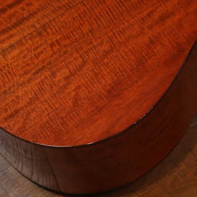 2012 Bourgeois Custom DS Acoustic/ Electric Guitar Adirondack Spruce & Figured Mahogany + Hard Case image 15