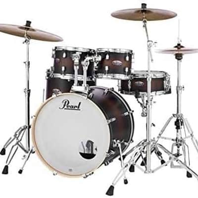 Pearl Decade Maple 5-Piece Shell Pack - Satin Brown Burst (DMP905P/C260) image 2