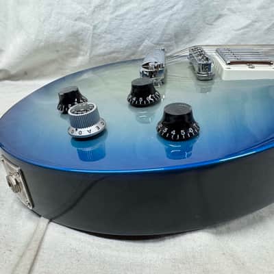 Gibson Limited Edition First Run LPRGBSCHP Les Paul Robot Guitar with COA + Case 2007 - Blue Burst image 17