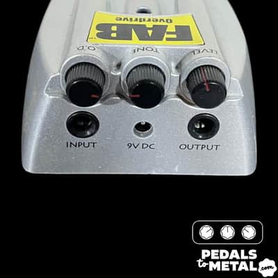 Danelectro Fab Overdrive 2000s - Silver X13187 image 3