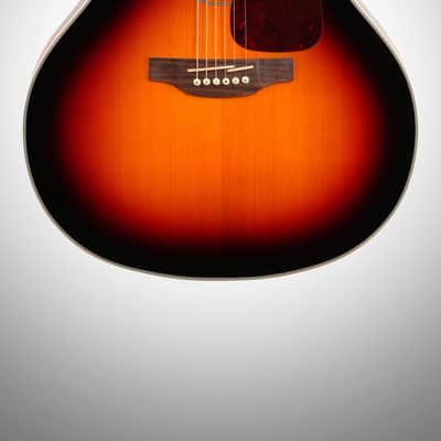 Takamine GJ72CE Jumbo Acoustic-Electric Guitar, Brown Sunburst image 3