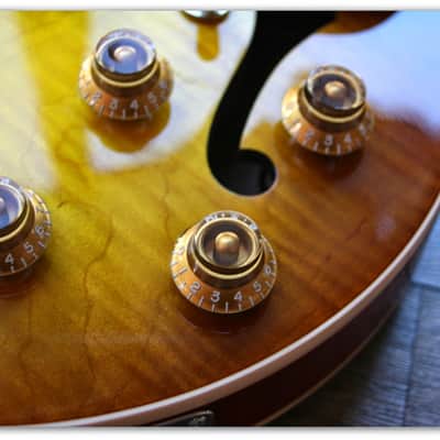 Gibson Custom Shop CS-336 Figured w/Non-Reverse Firebird Neck LIMITED EDITION Sunburst image 7