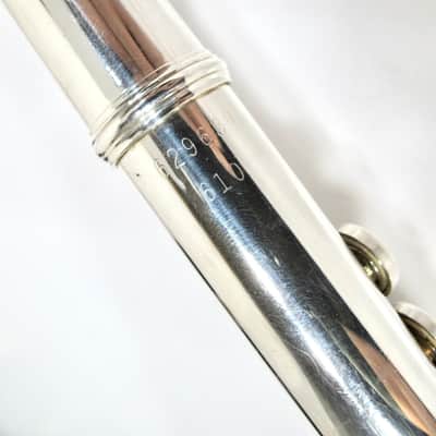 King Cleveland 610 Silver-Plated Open Hole Student Model Flute w/ Case image 9