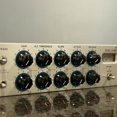 Summit Audio DCL-200 Dual Tube Compressor Limiter 2010s - Silver image 2