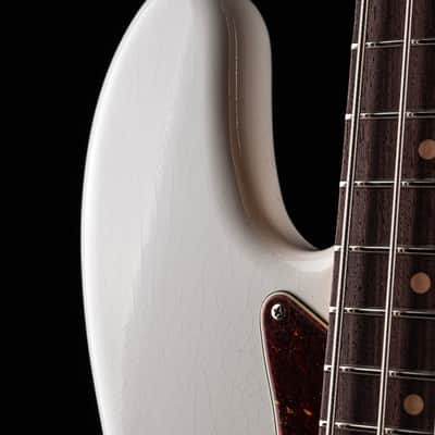 Fender Custom Shop 1964 Jazz Bass Closet Classic Olympic White image 9