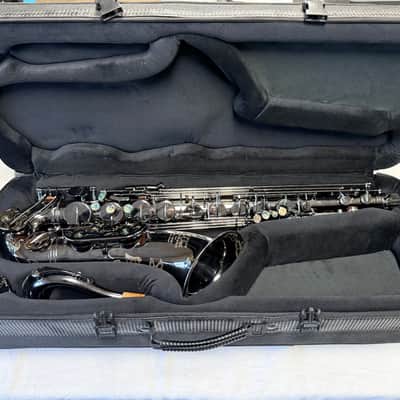 LA Sax 308BME Big Lip Tenor Saxophone - Black Nickel image 4