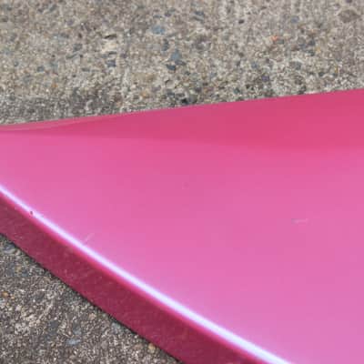 1980's Yamaha EX-1 Explorer Electric Guitar Made in Japan (Pink) image 3