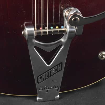 Gretsch G6119T-62 Vintage Select Edition '62 Tennessee Rose Bigsby Dark Cherry Stain image 4